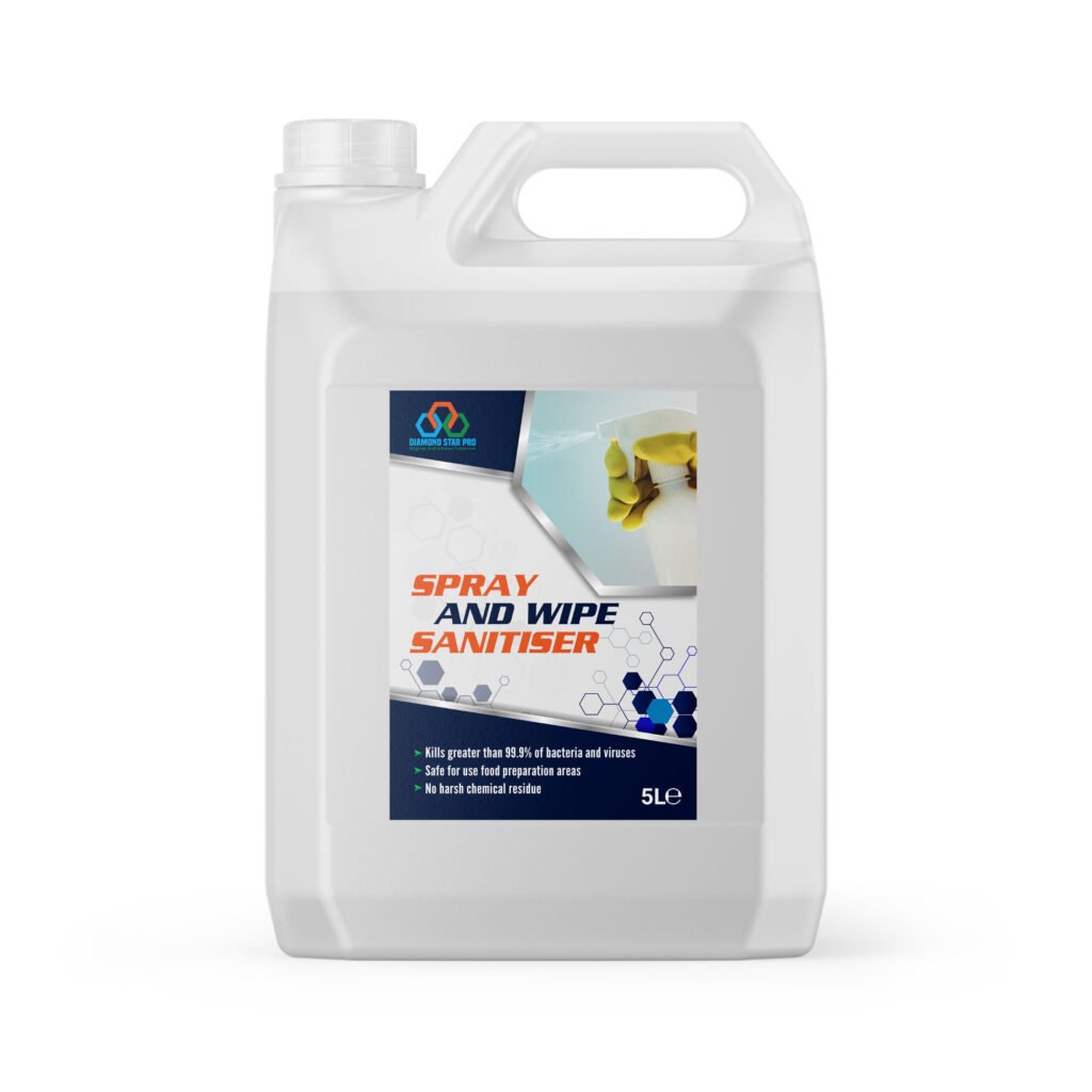 Spray and Wipe Sanitiser